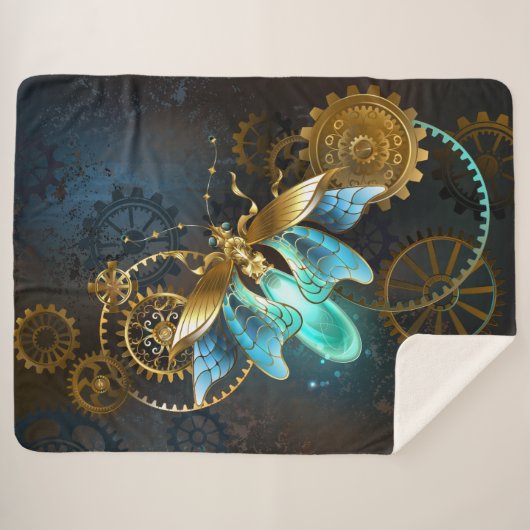 Couverture Sherpa Luciole de vapeur (Devant (Horizontal))