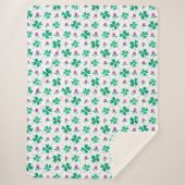 Couverture Sherpa Lucky shamrock (Devant)