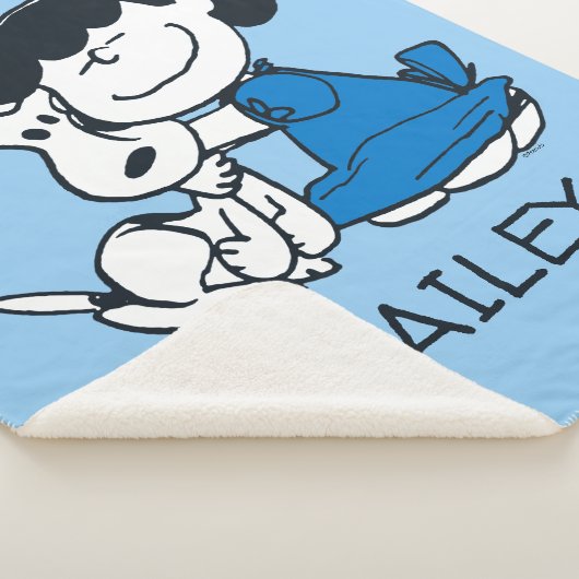 Couverture Sherpa Lucy Hugging Snoopy (3/4)