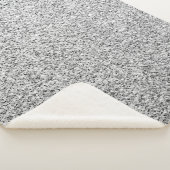 Couverture Sherpa Lumière grise argentée scintillements étincelles (3/4)
