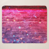Couverture Sherpa Lumière néon : mur de brique vide. (Devant (Horizontal))