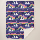 Couverture Sherpa Lumières du Nord Sherpa Blanket (Devant)