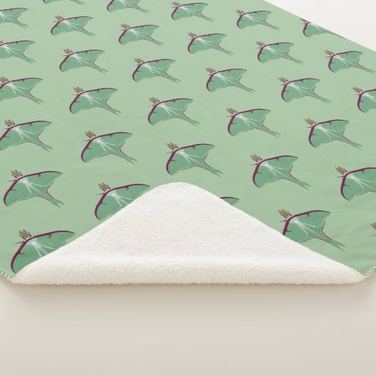 Couverture Sherpa Luna Moth (3/4)