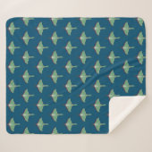 Couverture Sherpa Luna Moth (Devant (Horizontal))