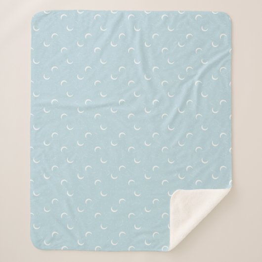 Couverture Sherpa Lune et constellations (Devant)
