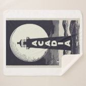 Couverture Sherpa Lune phare du parc national Acadia (Devant (Horizontal))