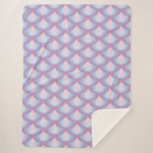 Couverture Sherpa Lune - Scales Sherpa Blanket (Devant)