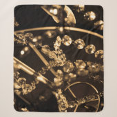 Couverture Sherpa Lustre Sepia Crystal (Devant)