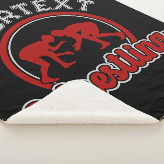 Couverture Sherpa Lutter AJOUTER LE NOM Grappe Champion d'équipe (3/4)