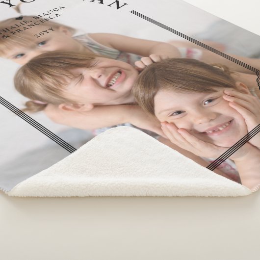 Couverture Sherpa Luxurious Ornamental Dome Arch Effect Custom Photo (3/4)