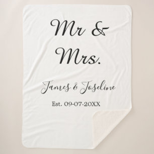 Couverture Sherpa M. et Mme ajoutent le nom est. Date année couple m