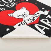 Couverture Sherpa Ma Classe Est Pleine De Coeurs Sucrés Valentine (3/4)