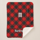 Couverture Sherpa MacGregor Rob Roy Tartan Sherpa Blanket (Devant)