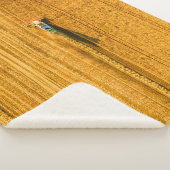 Couverture Sherpa Machine de moissonneuse travaillant sur le terrain (3/4)