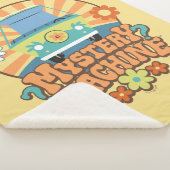 Couverture Sherpa Machine de mystère Van Floral Graphisme (3/4)