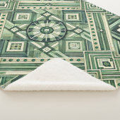 Couverture Sherpa Machine Verte (3/4)