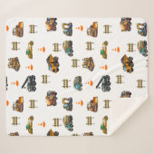 Couverture Sherpa Machines de construction (Devant (Horizontal))