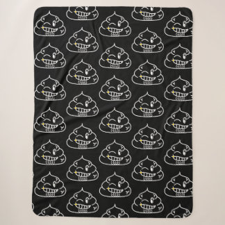 Couverture Sherpa Macho Poop - Brootsch le PooPoo