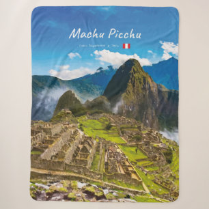 Couverture Sherpa Machu Picchu, Pérou - Ruines de la citadelle inca