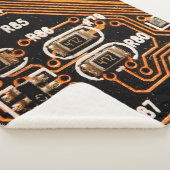 Couverture Sherpa macro prise de circuit, câbles, condensateurs, car (3/4)