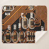 Couverture Sherpa macro prise de circuit, câbles, condensateurs, car (Devant (Horizontal))