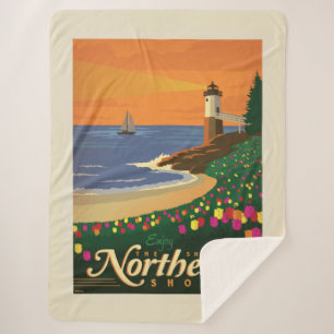 Couverture Sherpa Macy's Flower Show Nord-Est