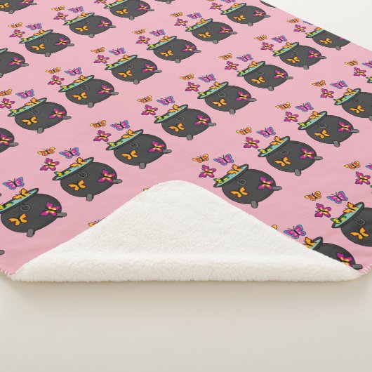 Couverture Sherpa Magical Butterflies from a cauldron (3/4)