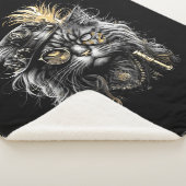 Couverture Sherpa Magnifique chat steampunk (3/4)