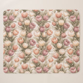 Couverture Sherpa Magnifique Floral (Devant (Horizontal))