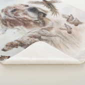 Couverture Sherpa Magnifique Setter , Art (3/4)