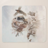 Couverture Sherpa Magnifique Setter , Art (Devant (Horizontal))