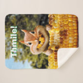 Couverture Sherpa Maïs de Chipmunk (Devant (Horizontal))