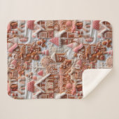 Couverture Sherpa Maison de pain d'épices (Devant (Horizontal))