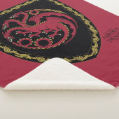 Couverture Sherpa MAISON DU DRAGON | Maison Targaryen Crest (3/4)