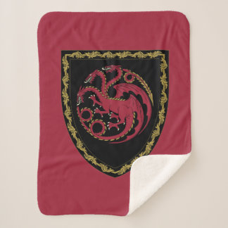 Couverture Sherpa MAISON DU DRAGON | Maison Targaryen Crest