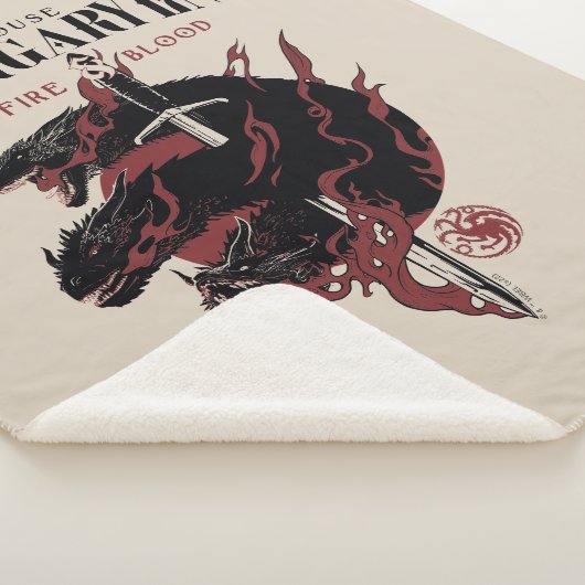 Couverture Sherpa Maison Targaryen - Feu et Sang (3/4)