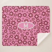 Couverture Sherpa Maisonnettes Simple Design Moderne (Devant (Horizontal))