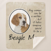 Couverture Sherpa Maman beagle (Devant)