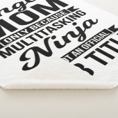 Couverture Sherpa Maman célibataire multitâche Ninja (3/4)