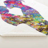 Couverture Sherpa Maman Et Son Cadfs Colorfull (3/4)