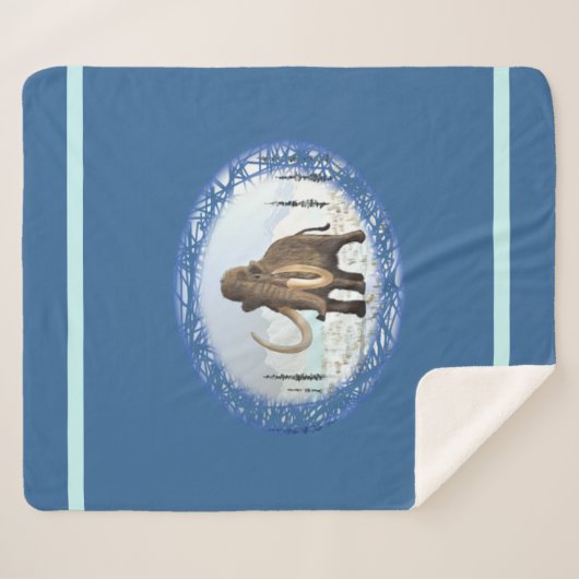 Couverture Sherpa Mammoth laineux (Devant (Horizontal))