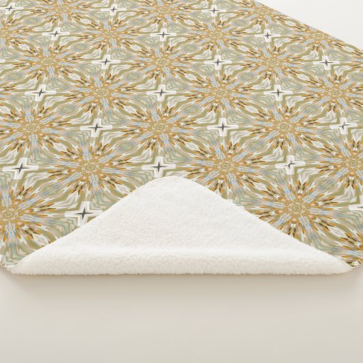 Couverture Sherpa Mandala 1 Sherpa Blanket (3/4)