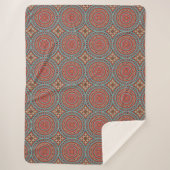 Couverture Sherpa Mandala 6 Sherpa Blanket (Devant)