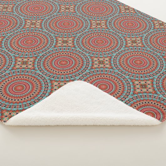 Couverture Sherpa Mandala 6 Sherpa Blanket (3/4)