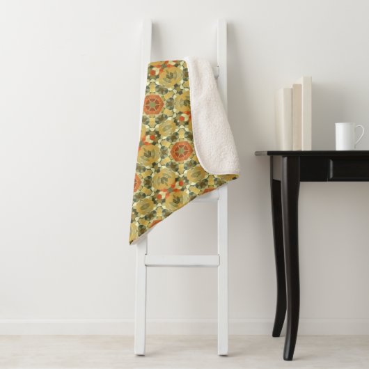 Couverture Sherpa Mandala 7 Sherpa Blanket (En situation)