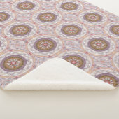 Couverture Sherpa Mandala 9 Sherpa Blanket (3/4)