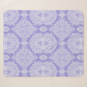 Couverture Sherpa Mandala de diamant céleste (Devant (Horizontal))