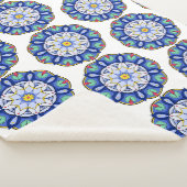 Couverture Sherpa Mandala Motif 01 (3/4)