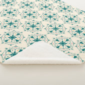 Couverture Sherpa Mandala motif Sherpa Blanket (3/4)
