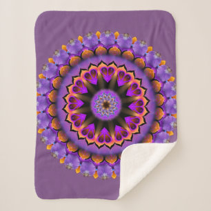 Couverture Sherpa Mandala quotidien d'amour du foyer 10.31.17